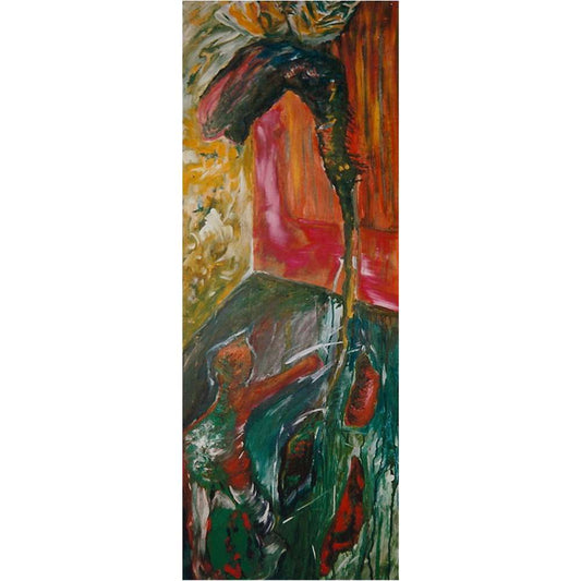 Fight or Flight - Psychological Contemporary Art by Idalet.