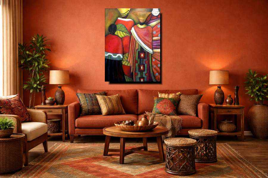 2005 Transform Your Space with This Vibrant Fine Art Painting: 'Magic Medicine'