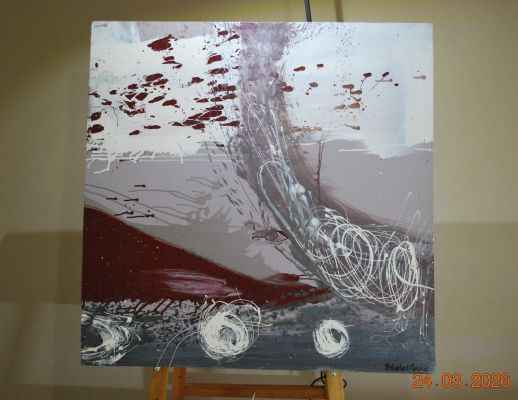 2007 - Large ocean waves seascape artwork for sale