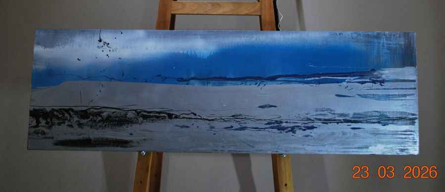 2007 Transform Your Space with the Unique Abstract Seascape Artwork