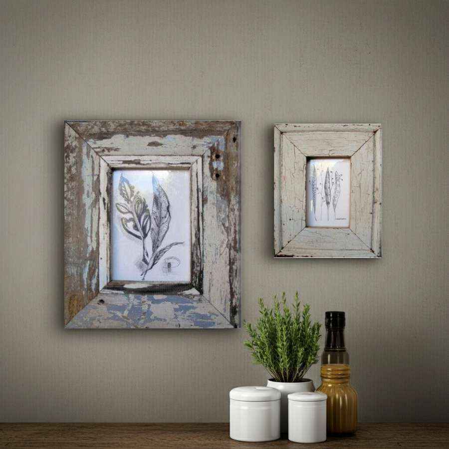 2008 Elevate Your Space with a Framed Sketch of Pods - Artwork by Idalet