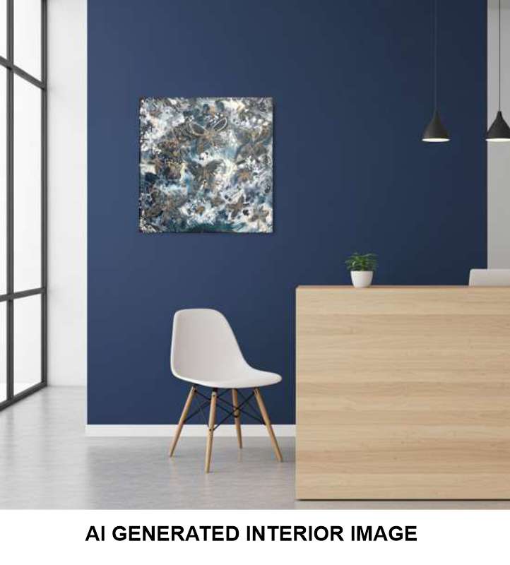 2008 Elevate Your Space with Stunning Contemporary Abstract Butterfly Artwork