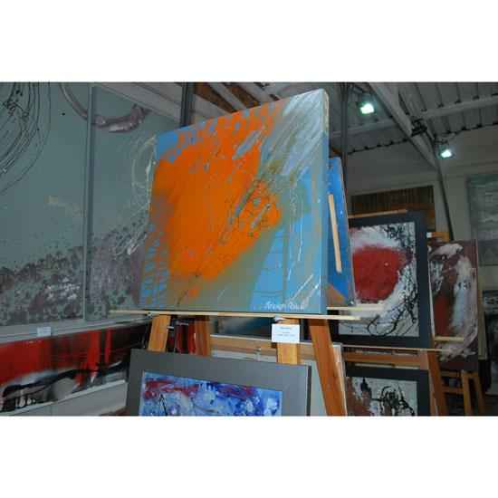 2007 Elevate Your Space with Unique Quick Silver Abstract Artwork