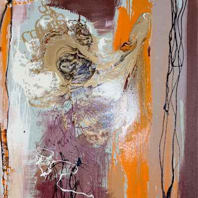 2007 - Heaven - Abstract spiritual art on canvas