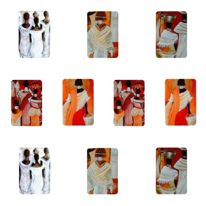 Ethnic Fridge Magnets South Africa - idalet and erica