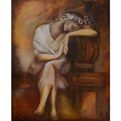 Asleep. fine art painting for sale by idalet