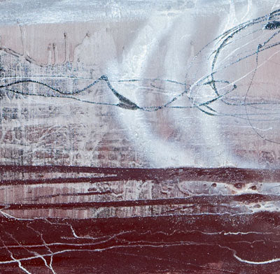 Astral Plane Art in burgundy - idaletanderica