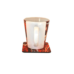Maasai-An exclusive artistic ethnic art coffee mug - idaletanderica
