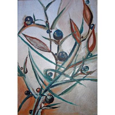 Berries II. Original contemporary berry paintings. - idalet