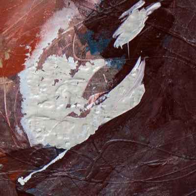 2007 - Chocolate Truffle - abstract wall art on canvas
