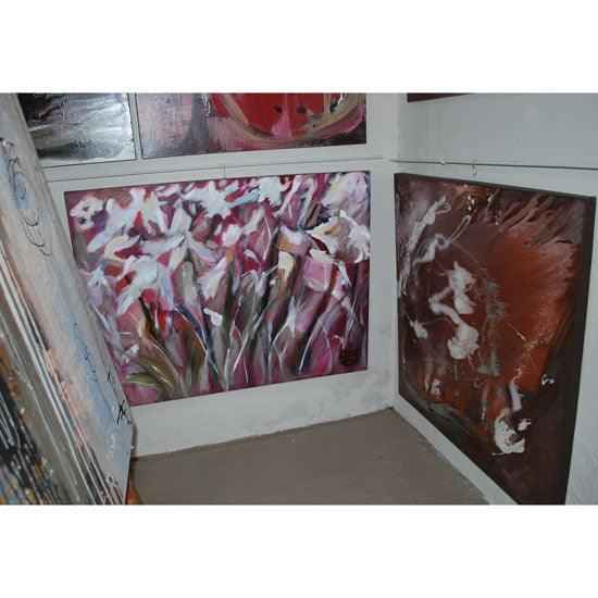 2007 - Chocolate Truffle - abstract wall art on canvas