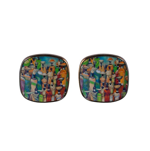 Colourful Crowd unique earrings South Africa