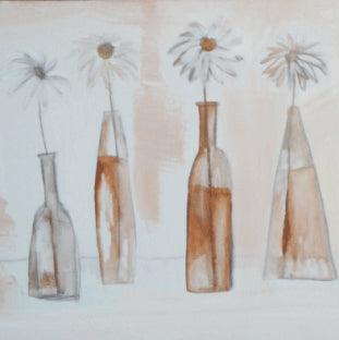 Daisies in Bottles Thank You Cards - idalet and erica