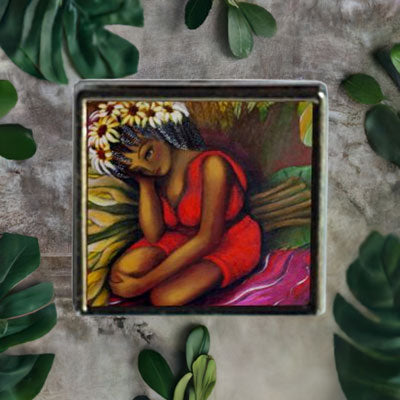 Earth's Bliss - fine jewellery brooch pin- idalet and erica