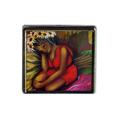Earth's Bliss - fine jewellery brooch- idalet and erica