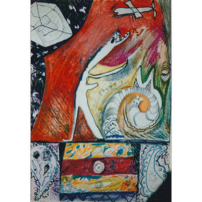 1992 Untitled - 911 Premonition Painting