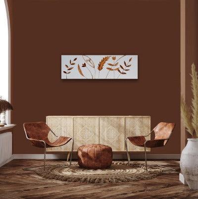 2008. Field of Flowers I, minimalist leaf art. - defineartgifts