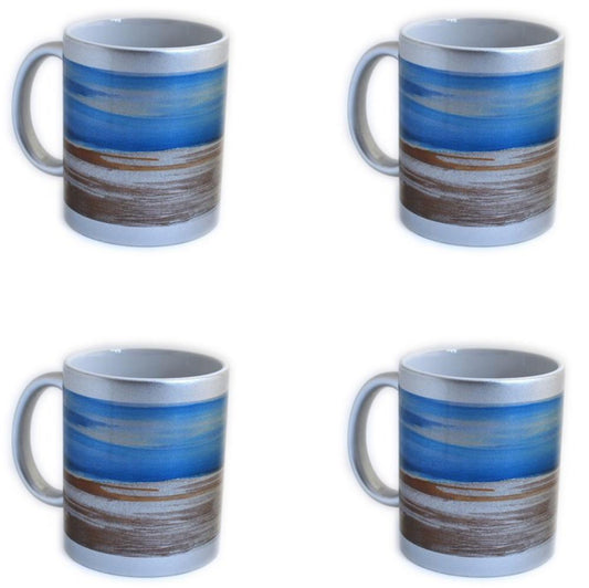 First Light - Beach theme coffee mugs - seascape art