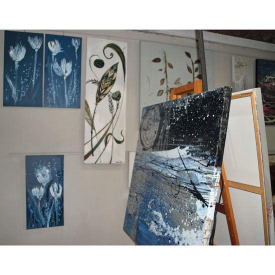 2008. Flower Mania, contemporary floral artwork. - defineartgifts