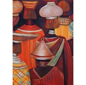 Basotho Celebration Thank you message for support at work - idalet and erica