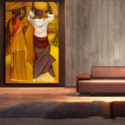 Large fine art print - idalet and erica