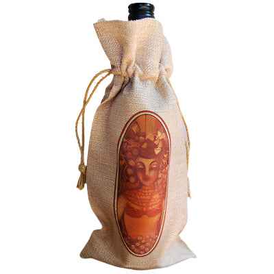 Bottle bags and bottle stopper - unique gift set