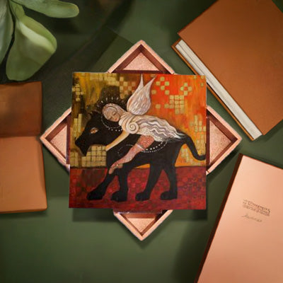 Les Paradise. The artistic jewelry box with beautiful art. - idalet and erica