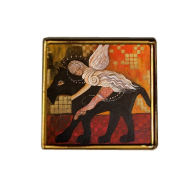 Les Paradis - fine jewellery brooch pin - idalet and erica