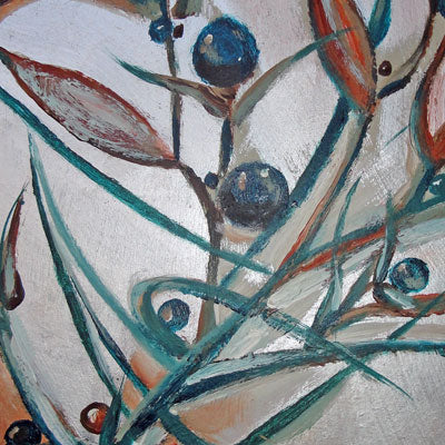 Original contemporary berry artwork. idalet