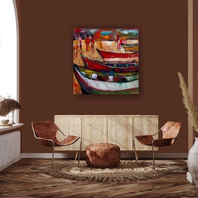 2005. Paternoster. Abstract coastal paintings. - defineartgifts