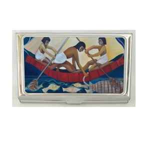 Pharaoh's Fishermen Gift Set - Travel Mug and Card Holder