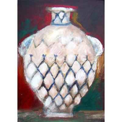 2003 Fine Art Painting Antique Clay Pot I
