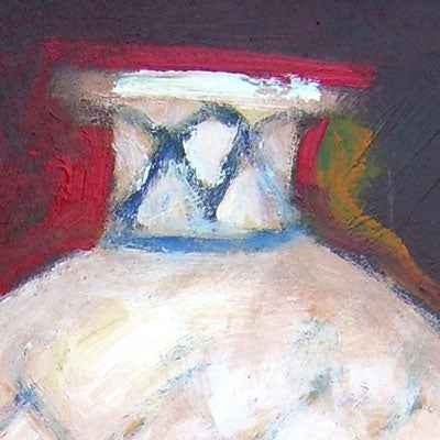 2003 Fine Art Painting Antique Clay Pot I