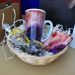 Purple Madness. Artistic mugs exclusive to this gift shop - idaletanderica