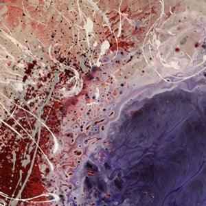 2007 - Purple Madness - abstract action artwork