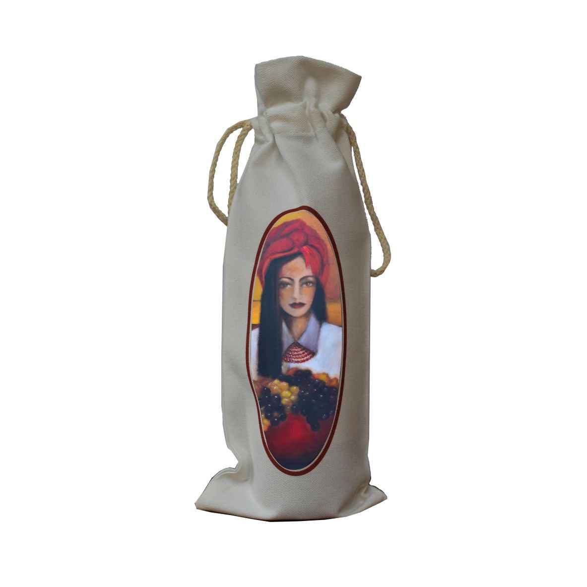 Bottle bags and bottle stopper - unique gift set