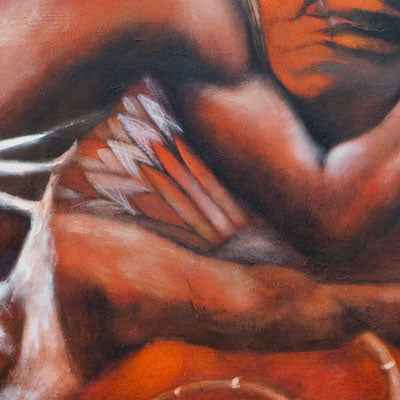 2006 - Red Horse - a shamanic journey - fine art painting