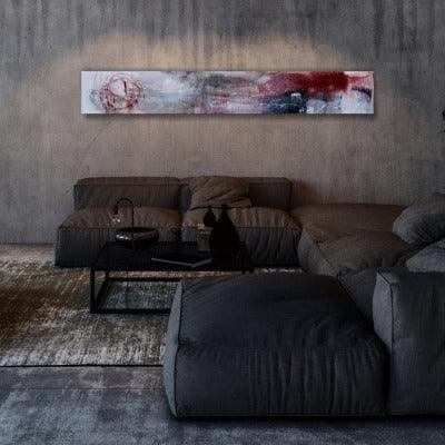 2007. Red Rain. Abstract expressionsim art. - defineartgifts