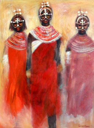 Samburu Girls by Idalet