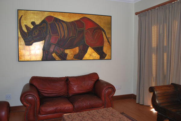 2003. Save the rhino by Idalet.