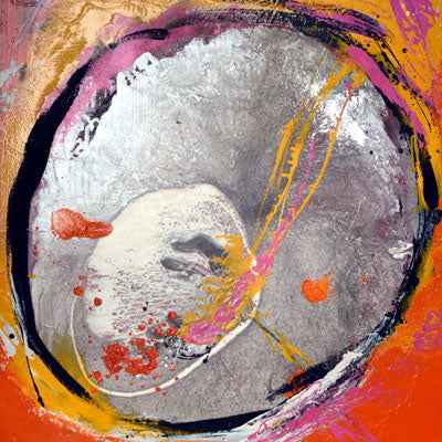 2007 - Tibet - spiritual abstract art - dome of protection