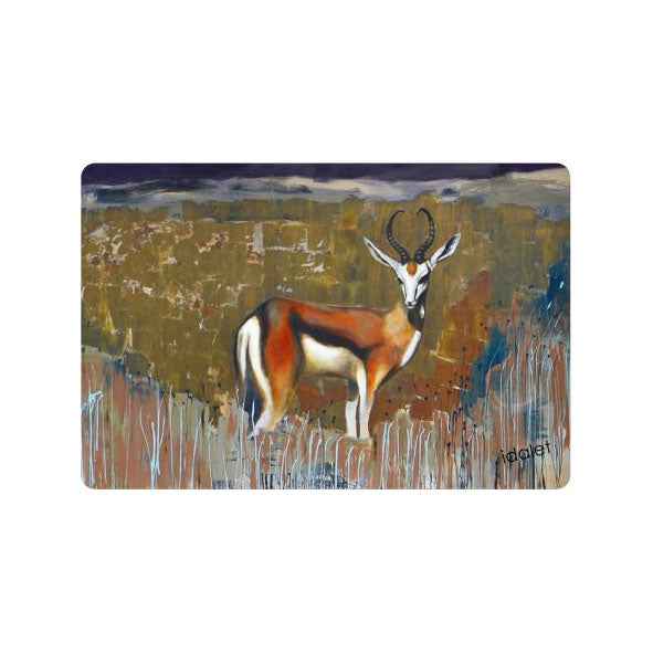 Springbuck Artwork Gift Set-Authentic Art Souvenir