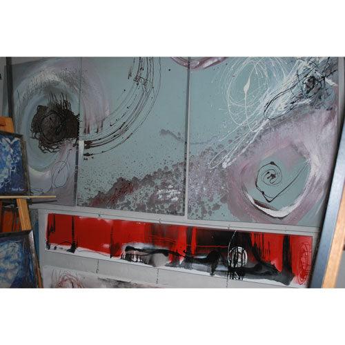 2007. Linear Language. Mindful abstract artwork. - defineartgifts