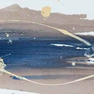 2007 Seascape Abstract Art: Sushi - A Calming Ocean Escape