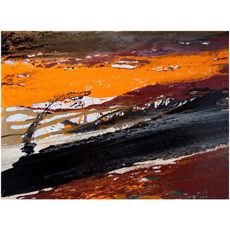 Creative Wall Art Painting. Tangerine Surprise.