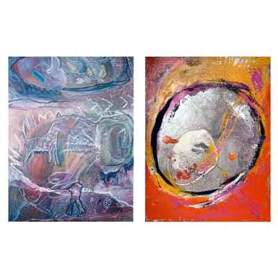 2007 - Tibet - spiritual abstract art - dome of protection