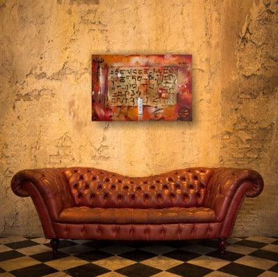 2006. Tibetan Gold. Contemporary mystical art. - defineartgifts