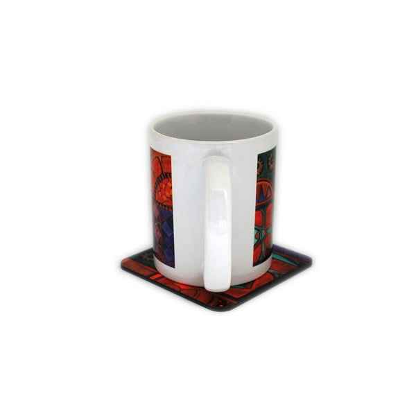 Vibrant Train-Themed Office Desk Gifts – A Unique Mug for Your Coffee Station