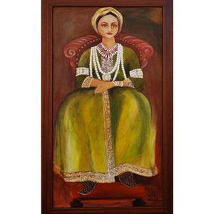 2001. A Turkish Girl. Figurative painting for sale. - defineartgifts