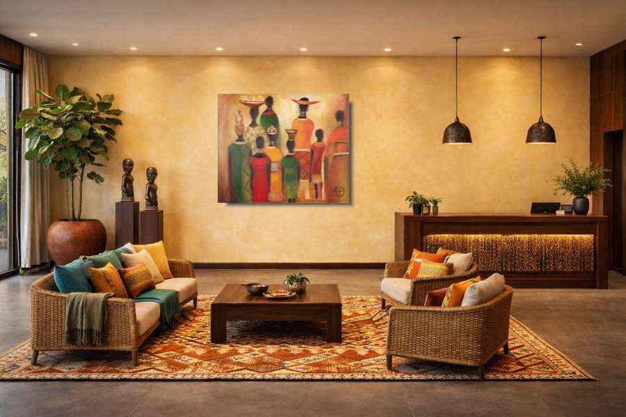 Way Home canvas art print South Africa.